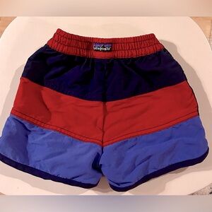 Patagonia toddler 3T swim shorts colorblock